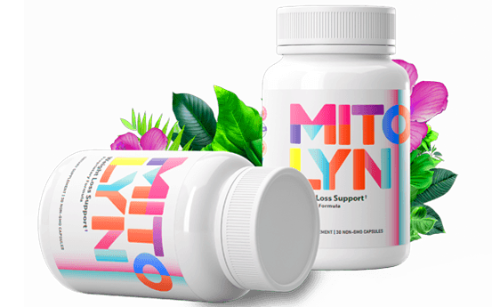 Mitolyn supplement bottle and capsules